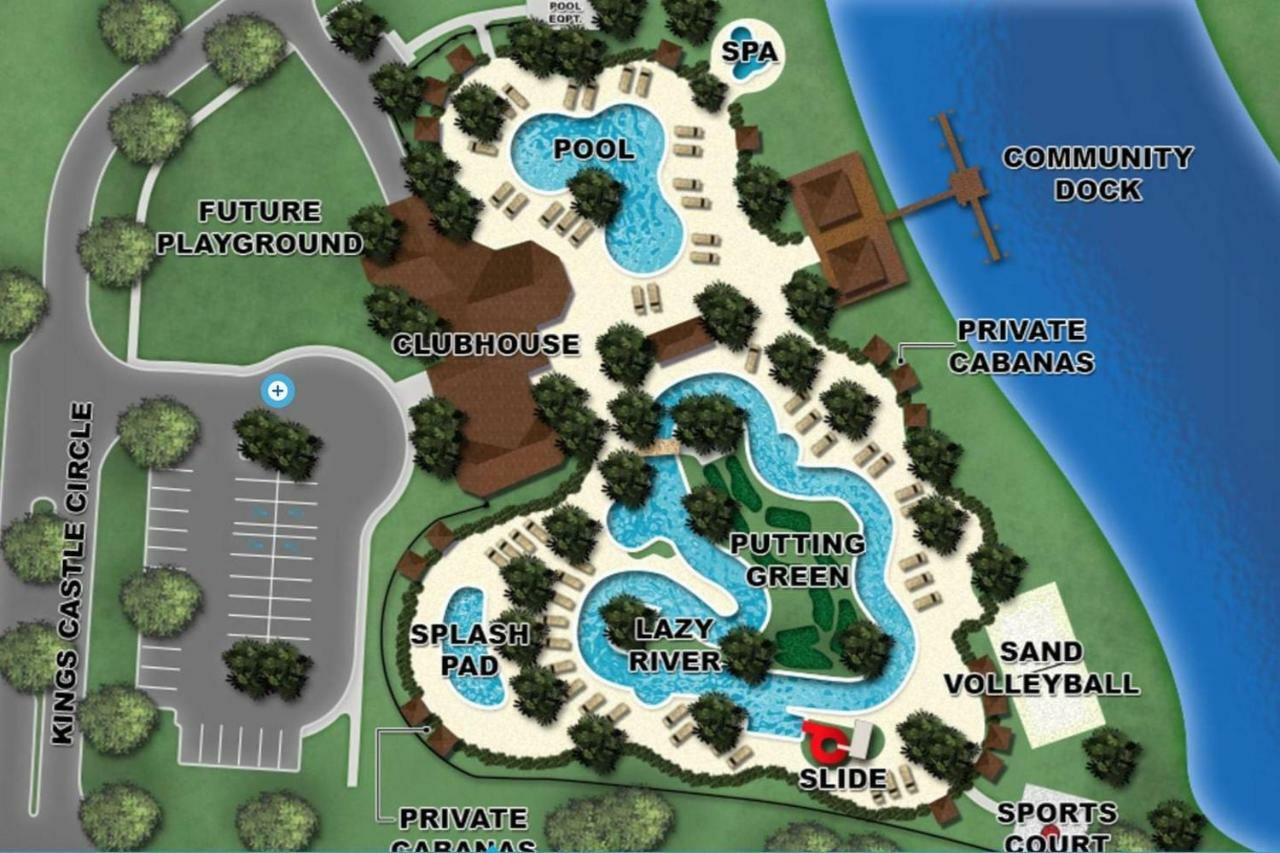 C - New 4 Bedroom Home - 5 Miles To Disney - Free Water Park - Private Pool Kissimmee Exterior foto