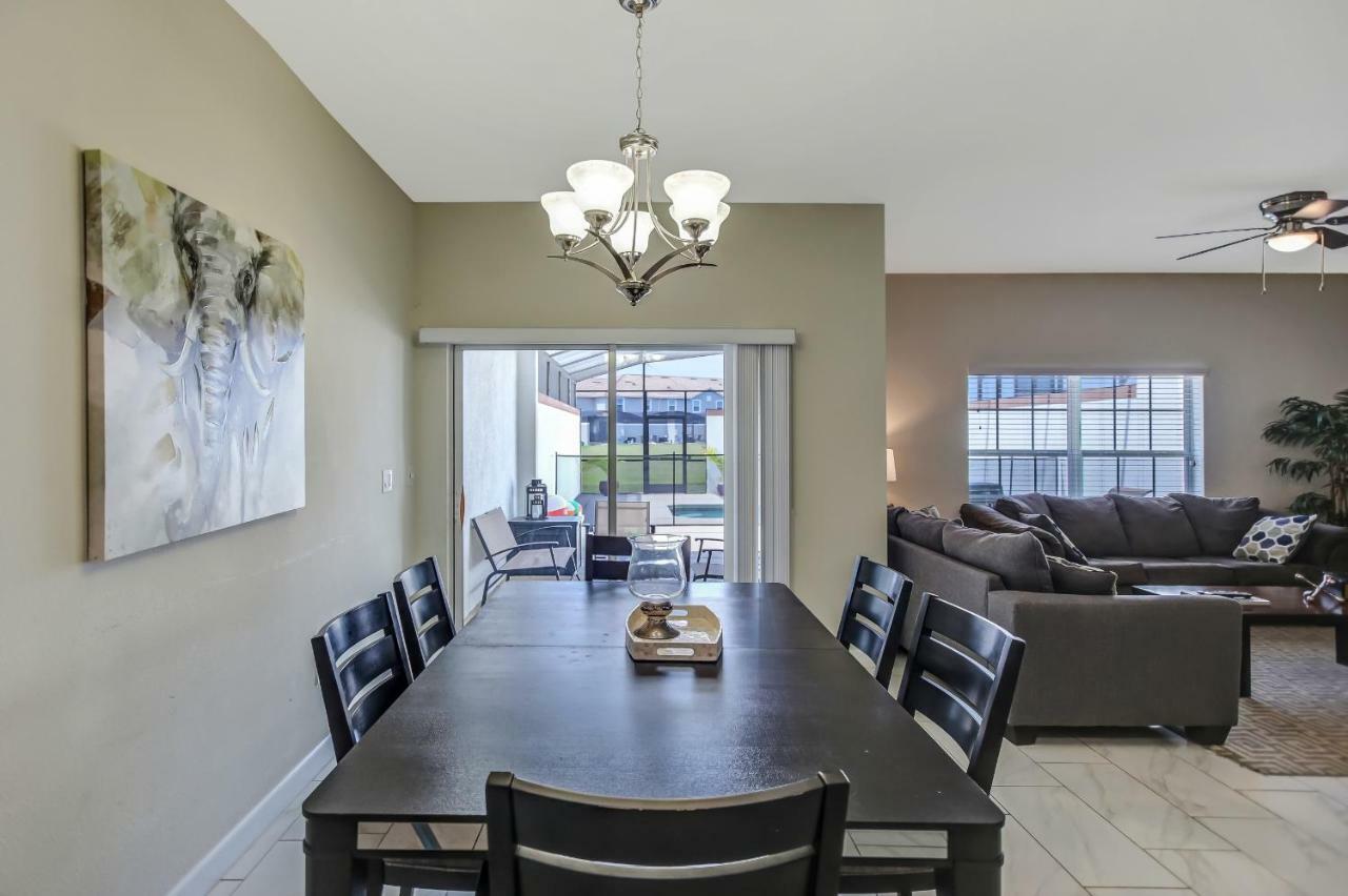 C - New 4 Bedroom Home - 5 Miles To Disney - Free Water Park - Private Pool Kissimmee Exterior foto
